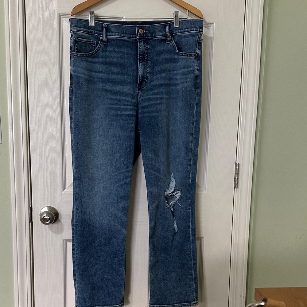 Express Modern Straight Jeans